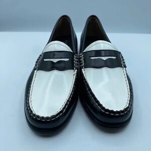 G.H. Bass & Co. Classic Black and White Loafers